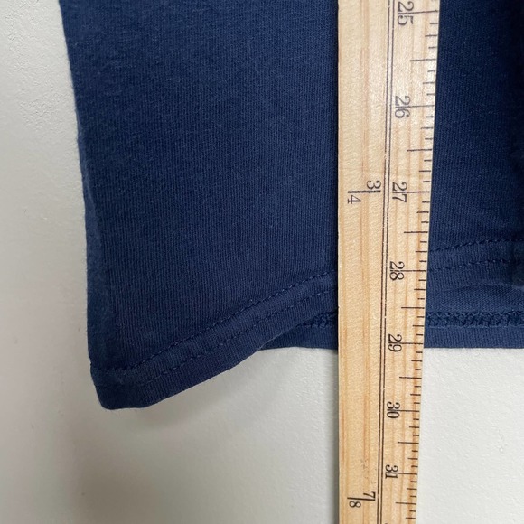 Gildan Federal Fitness Graphic Crewneck Short Sleeve Tee Blue White Navy L - Picture 5 of 6